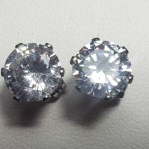 Elegant Silver Stud Earrings